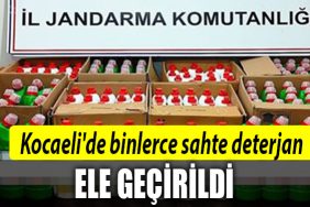 kocaeli sahte deterjan