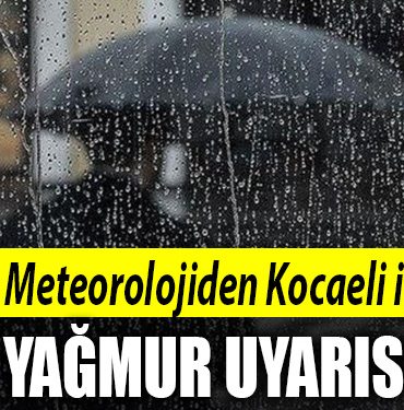 kocaeli yagmur