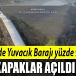 kocaeli yuvacik baraji