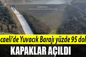 kocaeli yuvacik baraji
