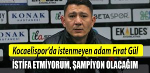kocaelispor firat gul istifa