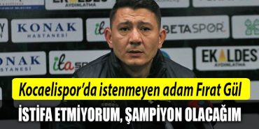 kocaelispor firat gul istifa