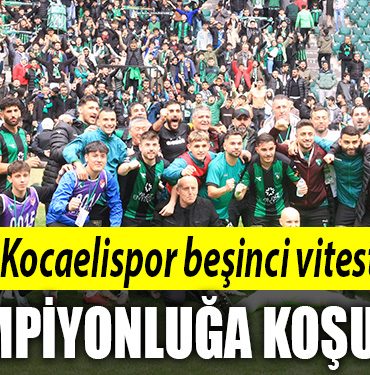 kocaelispor sampiyonluk