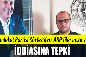 memleket partisi korfez