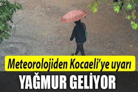 meteoroloji kocaeli yagmur