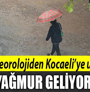 meteoroloji kocaeli yagmur