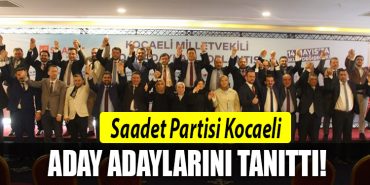 saadet partisi kocaeli aday adayi
