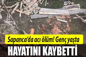 sapanca olum