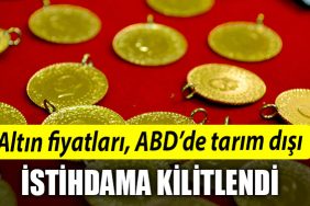 Altin fiyatlari ABDde tarim disi istihdama kilitlendi