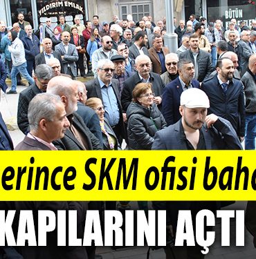 CHP Derince SKM ofisi bahar icin kapilarini acti