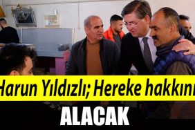 CHP Kocaeli Milletvekili Harun Yildizli Hereke hakkini alacak