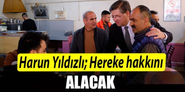 CHP Kocaeli Milletvekili Harun Yildizli Hereke hakkini alacak