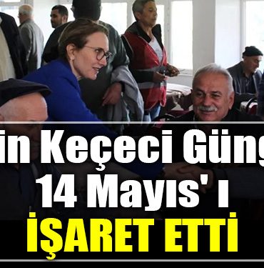 CHP Kocaeli Milletvekili Tulin Kececi Gungor 14 Mayis i isaret etti