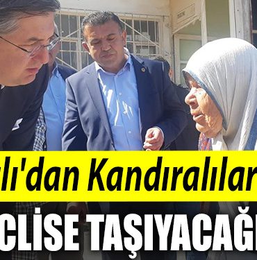 CHP Kocaeli Milletvekili adayi Harun Yildizlidan izale suyu magduru ile arsalarini kaybeden Kandiralilara soz