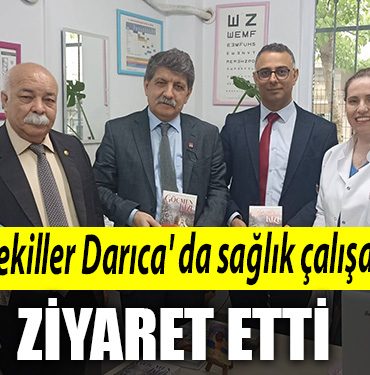 CHP Kocaeli Milletvekili adaylari Darica da saglik calisanlarini ziyaret etti
