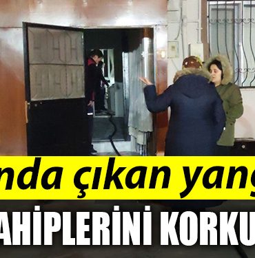 Gebze de firinda cikan yangin ev sahiplerini korkuttu
