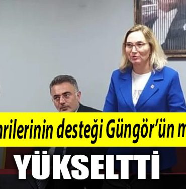 Hemsehrilerinin destegi CHP Kocaeli Milletvekili adayi Tulin Kececi Gungorun moralini yukseltti