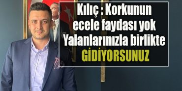 IYI Parti Il Baskan Yardimcisi Bugra Yigit Kilic Korkunun ecele faydasi yok. Yalanlarinizla birlikte gidiyorsunuz 2