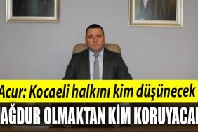 IYI Parti Il Baskani Nusret Acur Kocaeli halkini kim dusunecek magdur olmaktan kim koruyacak