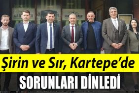 IYI Parti Kocaeli Milletvekili Mehmet Kamil Sirin ve Hasan Sir Kartepede sorunlari dinledi