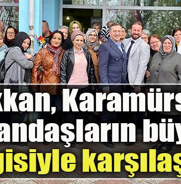 IYI Parti Kocaeli Milletvekili adayi Lutfu Turkkan Karamurselli vatandaslarin buyuk ilgisiyle karsilasti