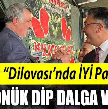 IYI Parti Kocaeli Milletvekili adayi Sanbaz Yildiz Dilovasinda IYI Partiye donuk dip dalga var