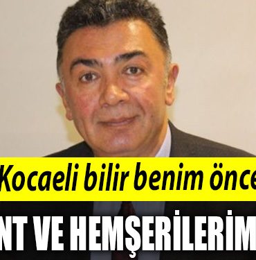 IYI Parti Kocaeli Milletvekili adayi Sanbaz Yildiz Kocaeli bilir benim onceligim bu kent ve hemserilerim olur