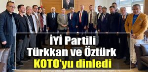 IYI Parti Kocaeli Milletvekili adaylari Turkkan ve Ozturk KOTOyu dinledi