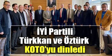 IYI Parti Kocaeli Milletvekili adaylari Turkkan ve Ozturk KOTOyu dinledi