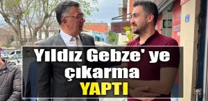 IYI Parti Milletvekili adayi Sanbaz Yildiz Gebze ye cikarma yapti