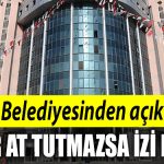 Izmit Belediyesinden aciklama Camur at tutmazsa izi kalsin