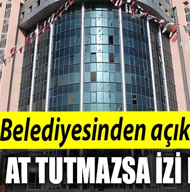 Izmit Belediyesinden aciklama Camur at tutmazsa izi kalsin