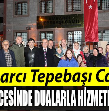 Kocaeli de Ambarci Tepebasi Camii bin aydan hayirli Kadir Gecesinde dualarla hizmete basladi