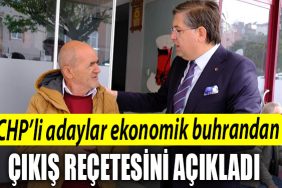Kocaeli de CHPli adaylar ekonomik buhrandan cikis recetesini anlatti 1