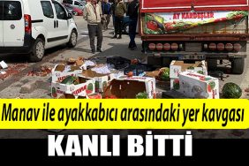Kocaeli de Manav ile ayakkabici arasindaki yer kavgasi kanli bitti