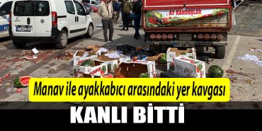 Kocaeli de Manav ile ayakkabici arasindaki yer kavgasi kanli bitti