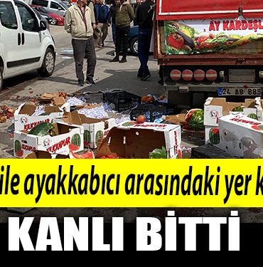 Kocaeli de Manav ile ayakkabici arasindaki yer kavgasi kanli bitti