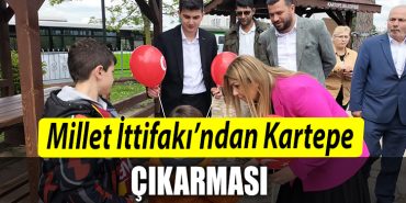 Kocaeli de Millet Ittifakindan Kartepe cikarmasi