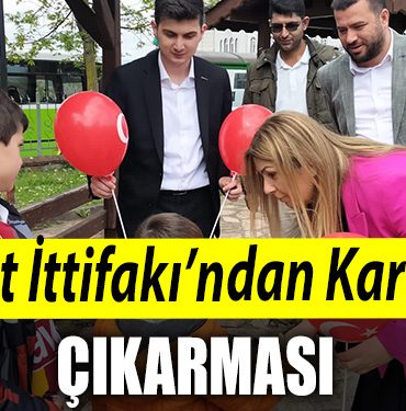 Kocaeli de Millet Ittifakindan Kartepe cikarmasi