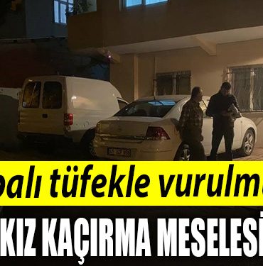 Kocaeli de pompali tufekle vurulmustu Husumetin sebebi kiz kacirma meselesi cikti
