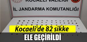 Kocaelide 82 sikke ele gecirildi