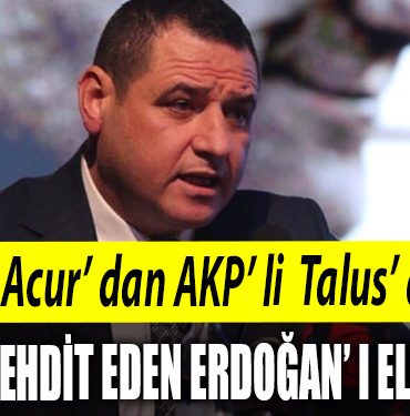 Talusa bir cagrimiz var Eger elestirilecek birilerini ariyorsa bizleri tehdit eden Erdogani elestirsin