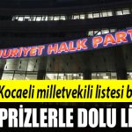 chp kocaeli milletvekili listesi 2023