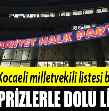 chp kocaeli milletvekili listesi 2023