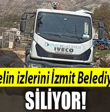izmit belediyesi sel