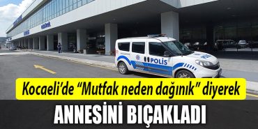 kocaeli annesini bicakladi