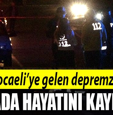 kocaeli depremzede kaza