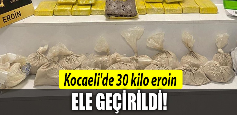kocaeli eroin