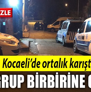 kocaeli iki grup kavga