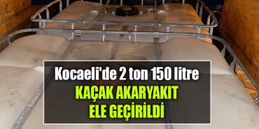 kocaeli kacak akaryakit